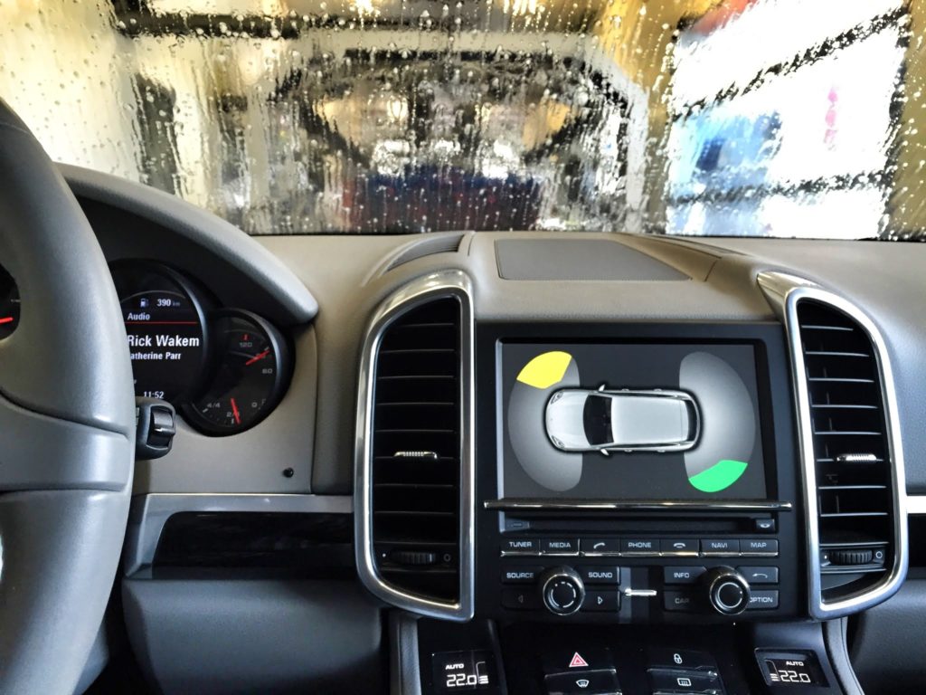 Car wash inside