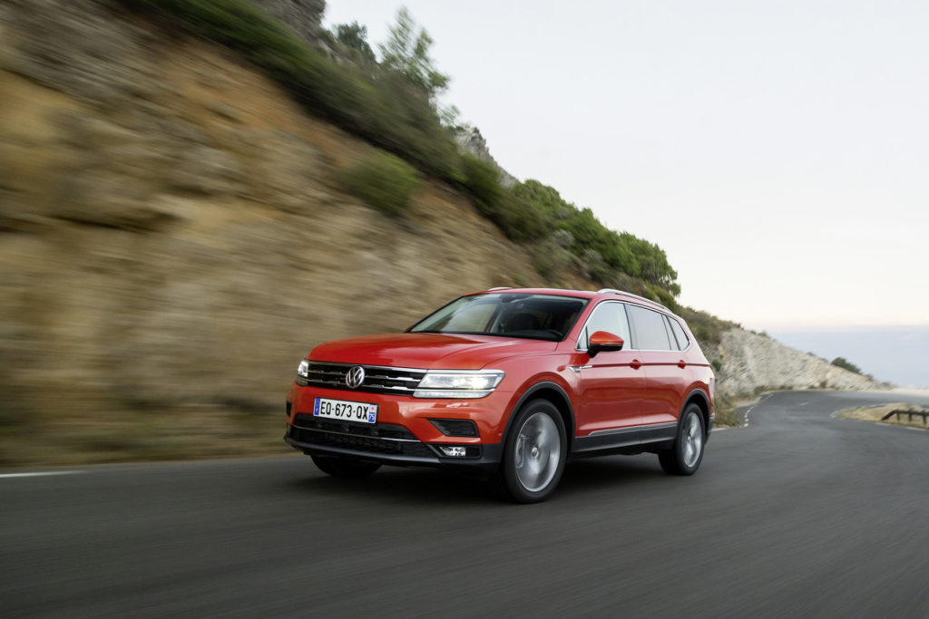 VW Tiguan spacious SUV