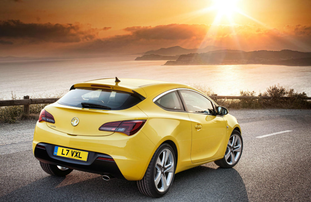 Vauxhall Astra GTC Rear