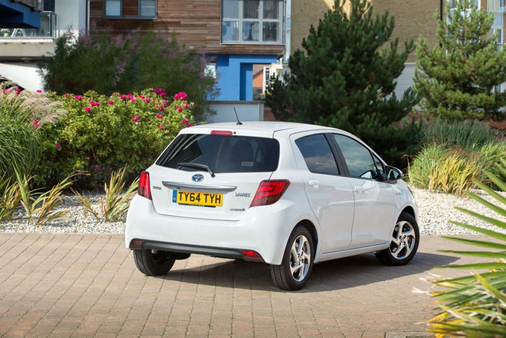 Toyota Yaris small automatic car