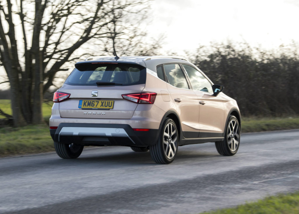 Skoda's small SUV, the Arona.