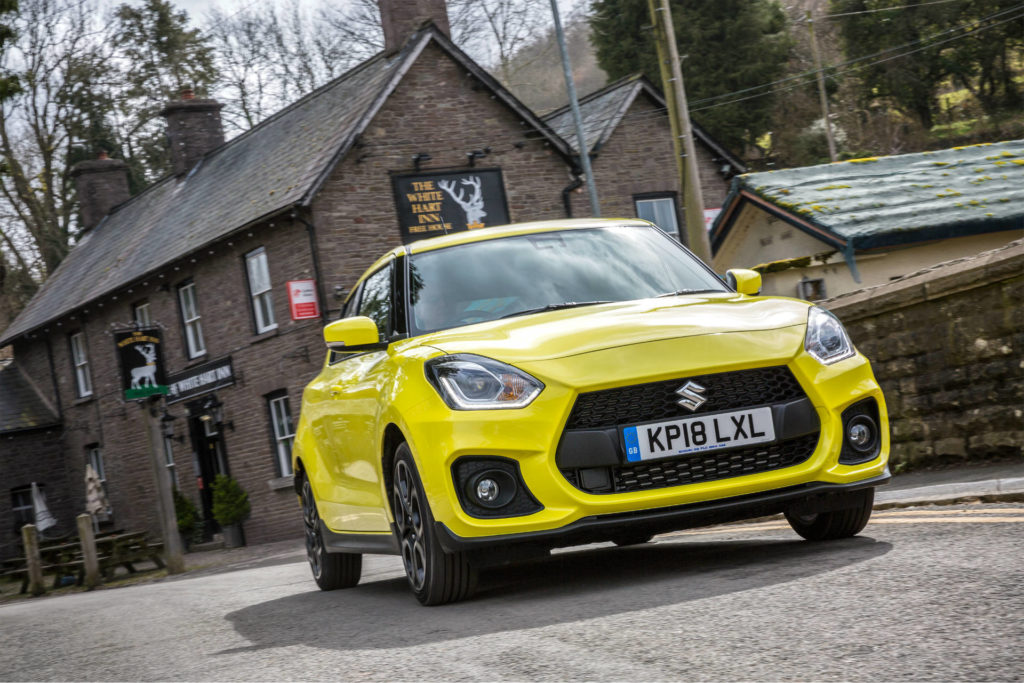Suzuki Swift Sport one of the best hot hatches.