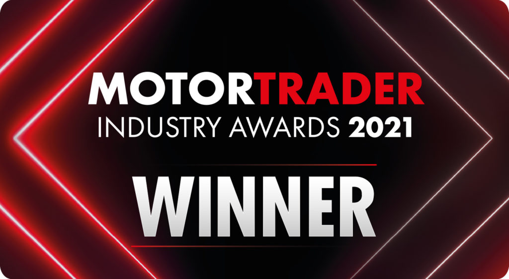 Motorway – Winner of the Online Used Car Trading Platform Award at the Motor Trader Industry Awards 2021.