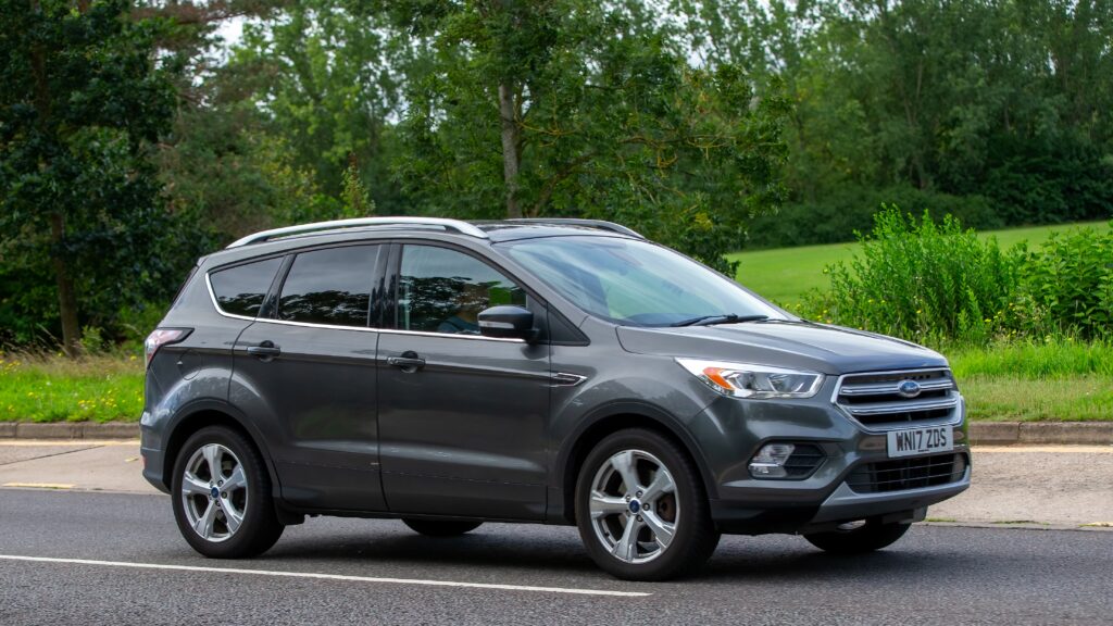 a ford kuga being driven